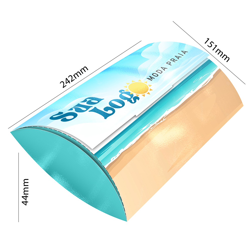 Caixa Para Roupas Supremo 305g Verniz Uv Total Frente