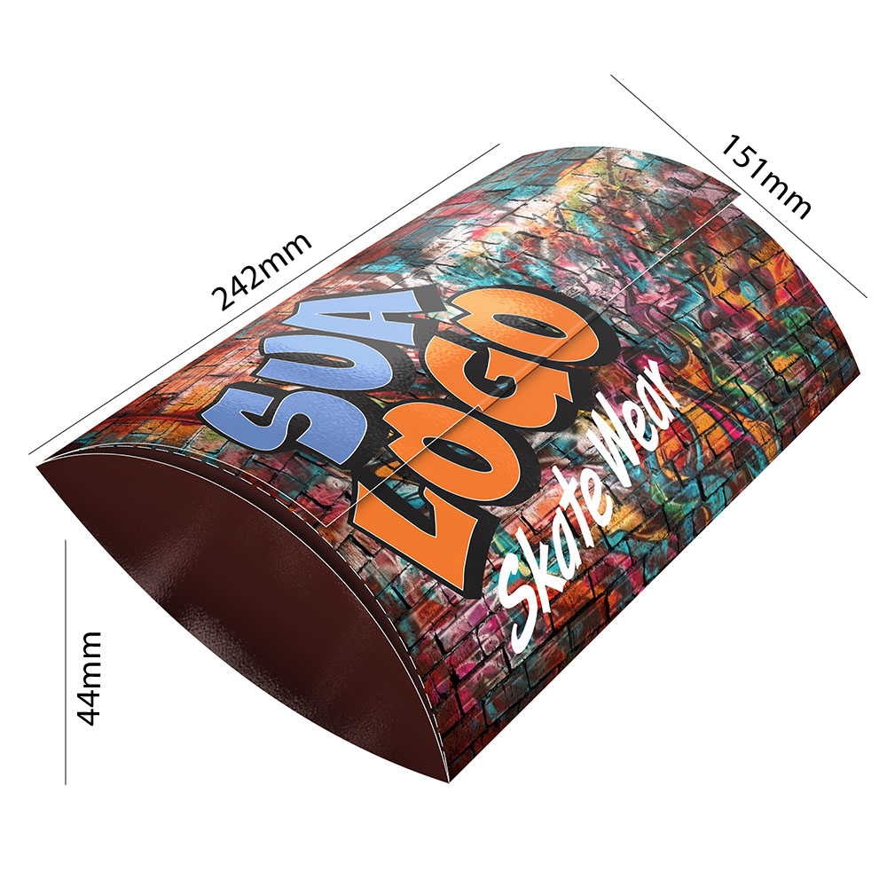 Caixa Para Roupas Supremo 255g Verniz Uv Total Frente