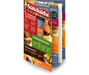 Cardápios Personalizados 8 Páginas Com Dobra Reciclato 240g (480x330mm)