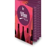 Cardápios Personalizados 8 Páginas Com Dobra Reciclato 240g (210x300mm)