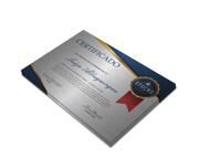 Certificados (300x210mm) Silver Lux 300g Sem Verniz