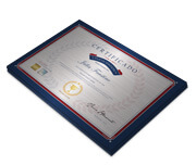 Certificados (420x300mm) Silver Lux 300g Sem Verniz