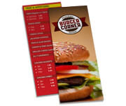 Cardápios Personalizados Simples Reciclato 240g (105x300mm)