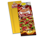 Cardápios Personalizados Simples Reciclato 240g (105x300mm)