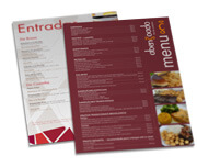 Cardápios Personalizados Simples Reciclato 240g (300x420mm)