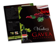 Cardápios Personalizados Simples Reciclato 240g (300x420mm)