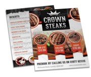 Cardápios Personalizados Simples Reciclato 240g (210x300mm)