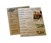 Cardápios Personalizados Simples Reciclato 240g (150x210mm)