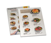 Cardápios Personalizados Simples Reciclato 240g (150x210mm)