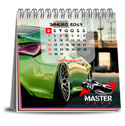 Calendário De Mesa Wire O Com 12 Paginas Sem Verniz Base Couchê 300g E Páginas Reciclato 90g