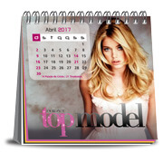 Calendário De Mesa Wire O Com 12 Paginas Sem Verniz Base Couchê 300g E Páginas Couchê 150g