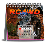 Calendário De Mesa Wire O Com 12 Pág Sem Verniz Base Couchê 300g E Páginas Reciclato 90g