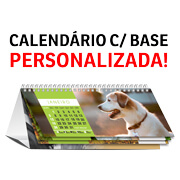 Calendário De Mesa Wire O Com 12 Pág E Base Personalizada Sem Verniz Base E Páginas Reciclato 240g
