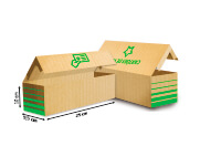 Caixas Para Cartão Papelão Ondulado 340g Personalizada (Capacidade 1000 Cartões)