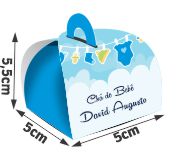 Produtos para Festa: Caixa para Bombom Couchê 250g