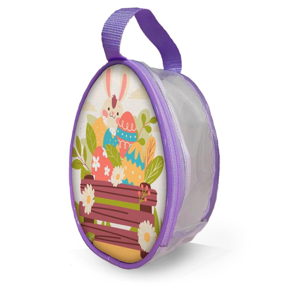 Bolsas Modelo Oval Tamanho G (Lilás)
