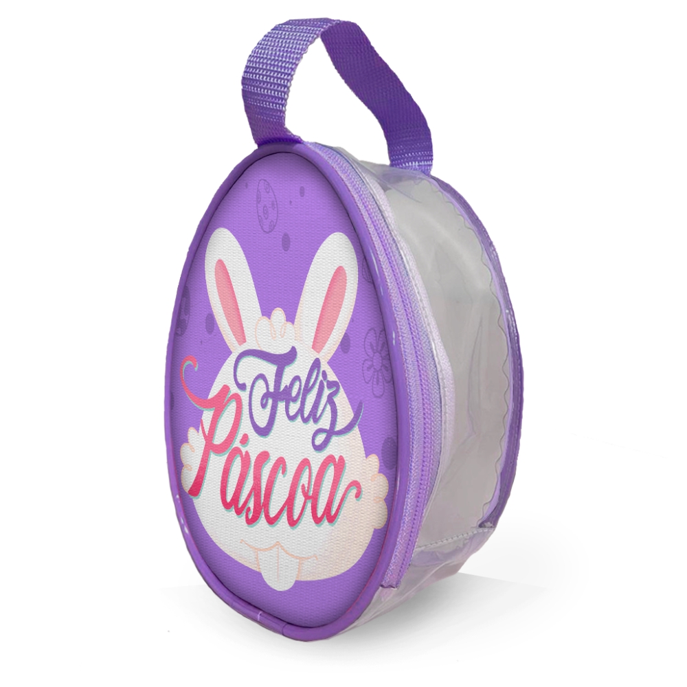 Bolsas Modelo Oval Tamanho G (Lilás)