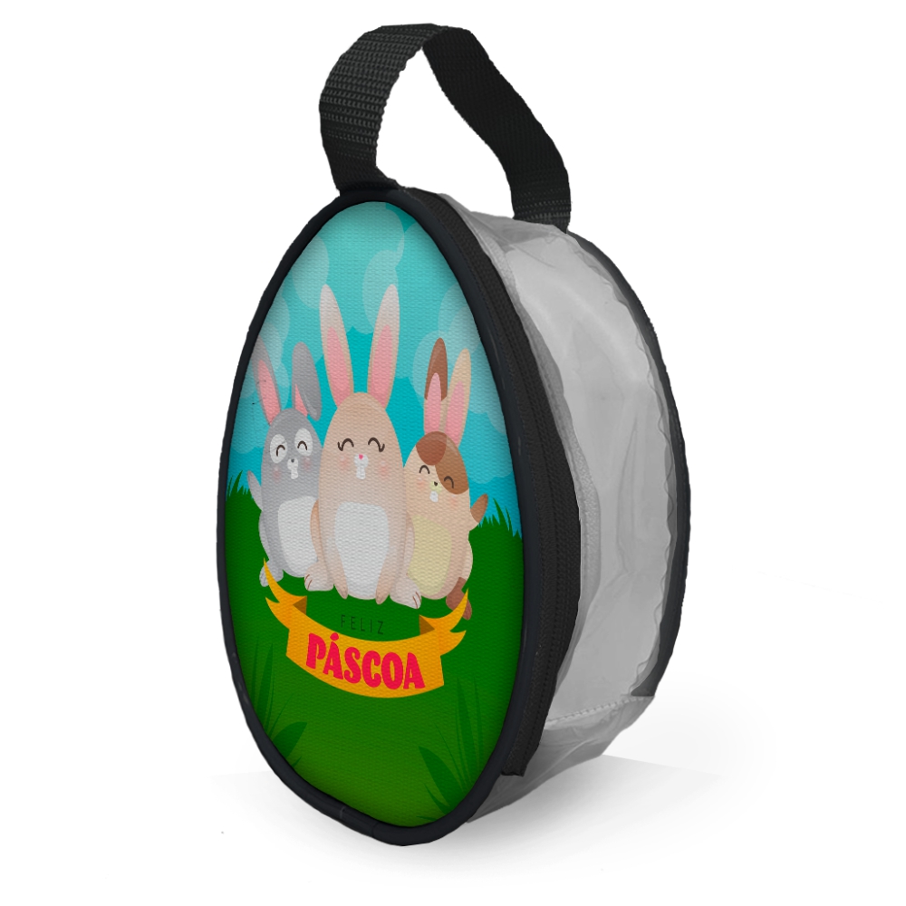 Bolsas Modelo Oval Tamanho G (Preto)