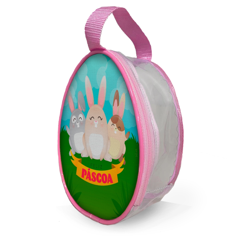 Bolsas Modelo Oval Tamanho G (Rosa)