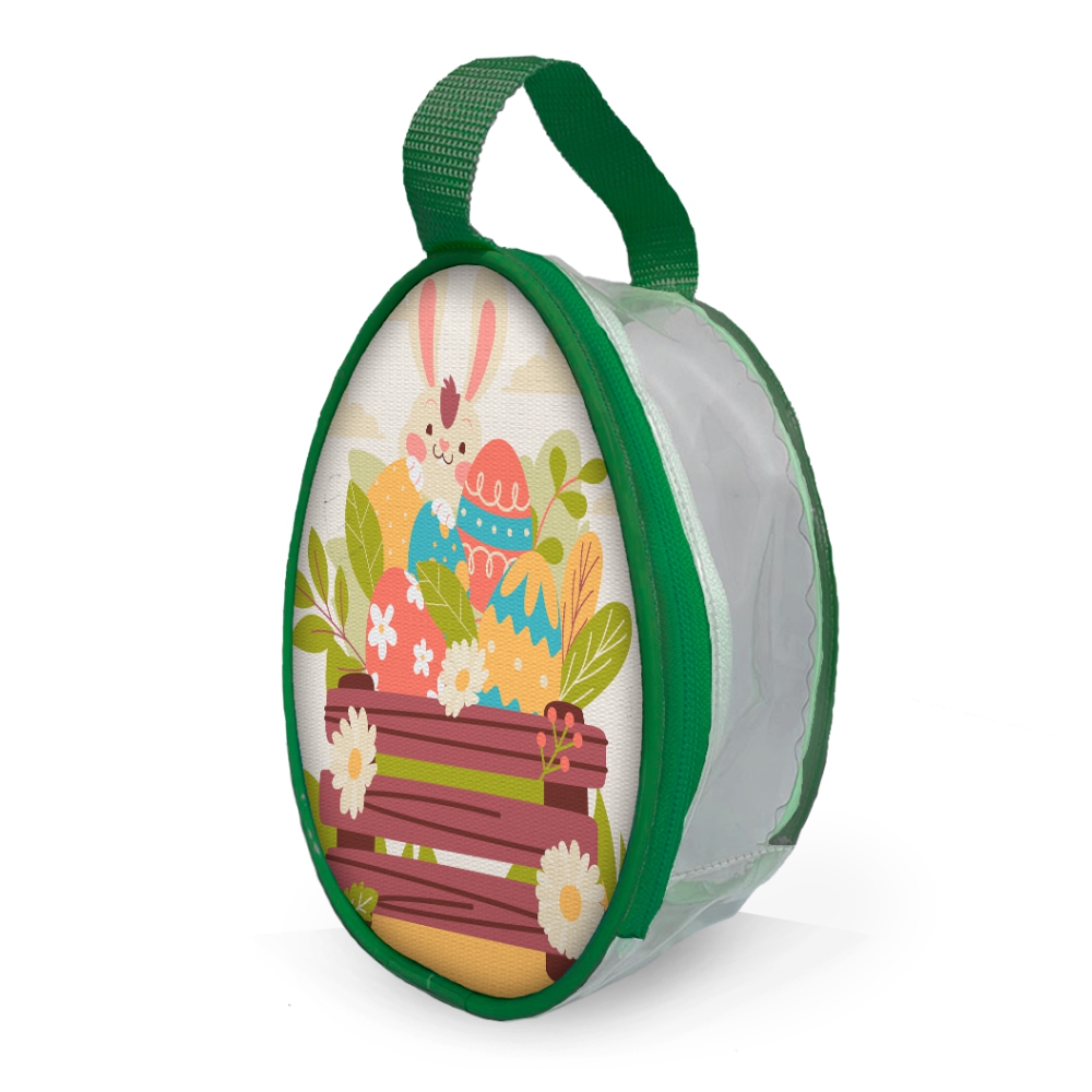 Bolsas Modelo Oval Tamanho G (Verde)