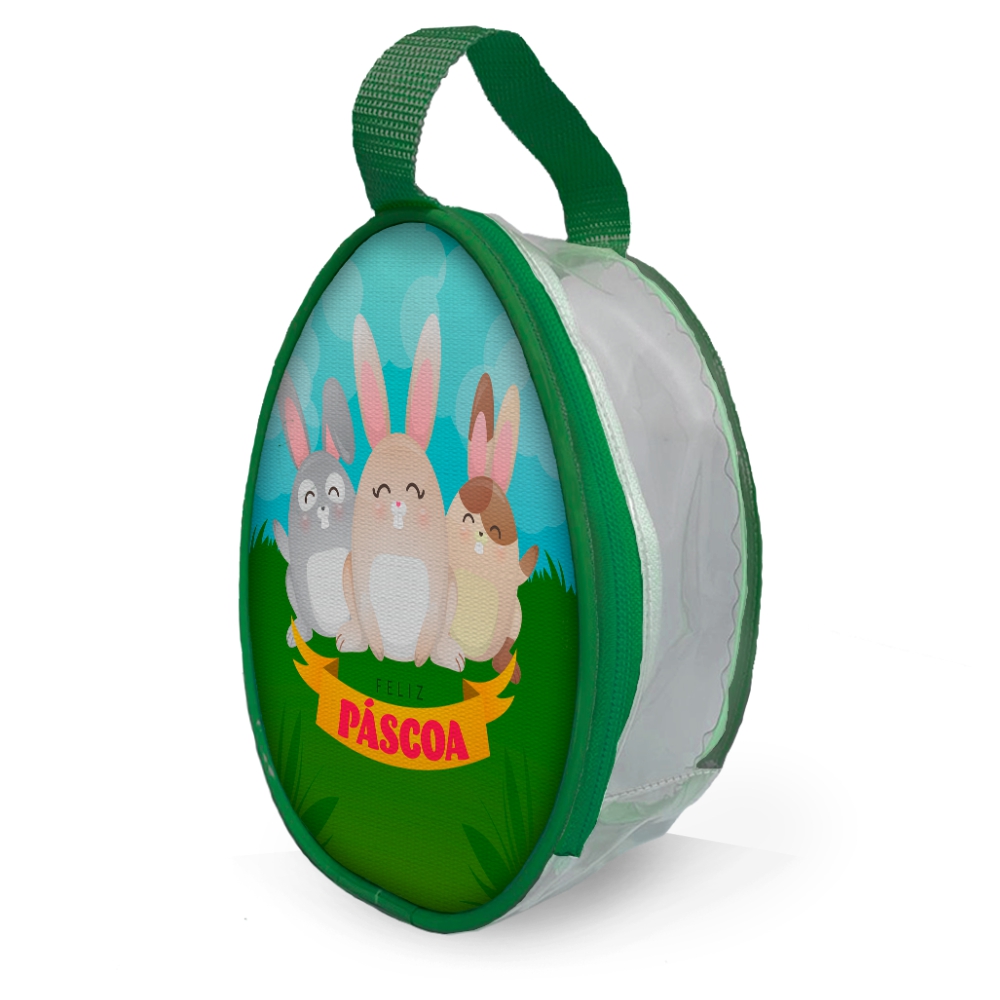 Bolsas Modelo Oval Tamanho G (Verde)