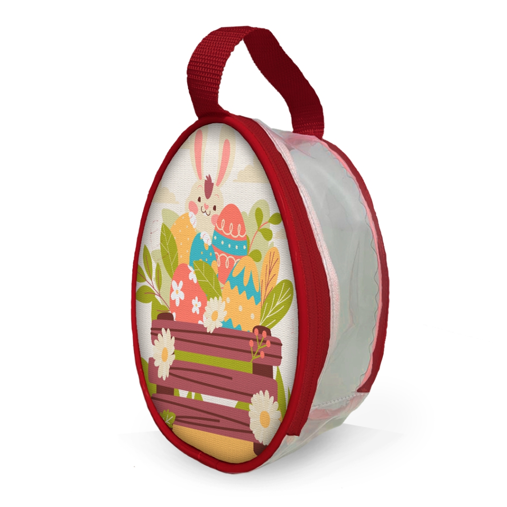 Bolsas Modelo Oval Tamanho G (Vermelho)
