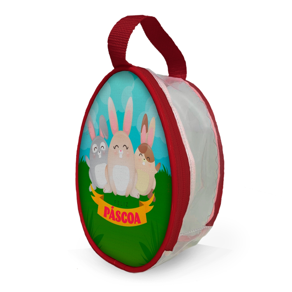 Bolsas Modelo Oval Tamanho G (Vermelho)