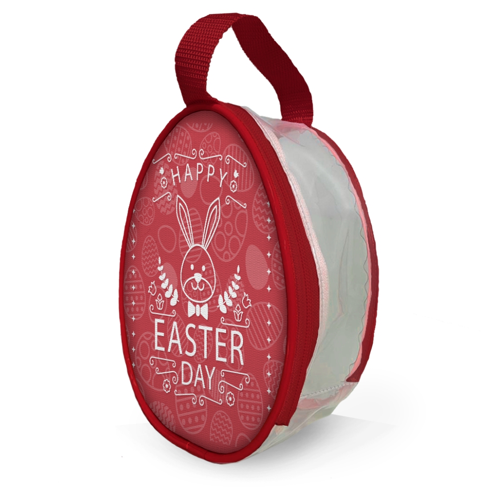 Bolsas Modelo Oval Tamanho G (Vermelho)