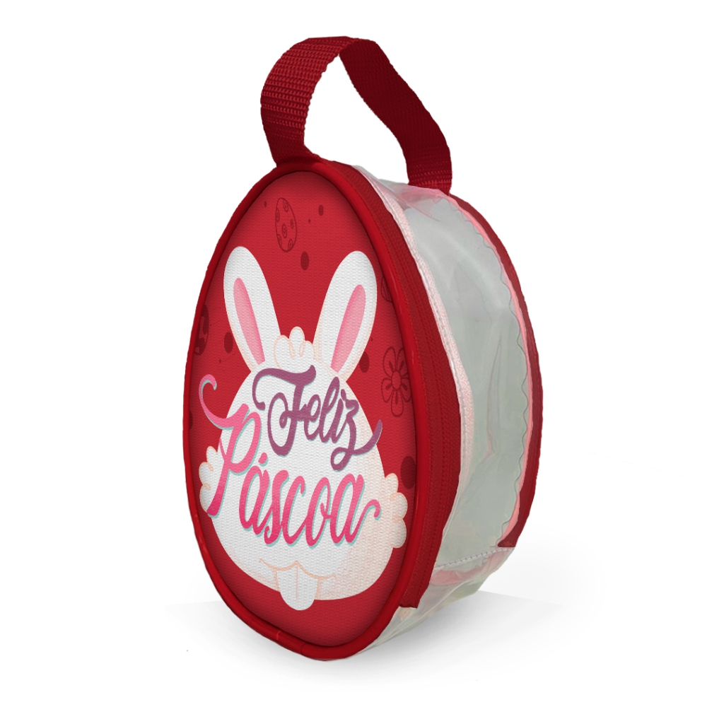 Bolsas Modelo Oval Tamanho G (Vermelho)