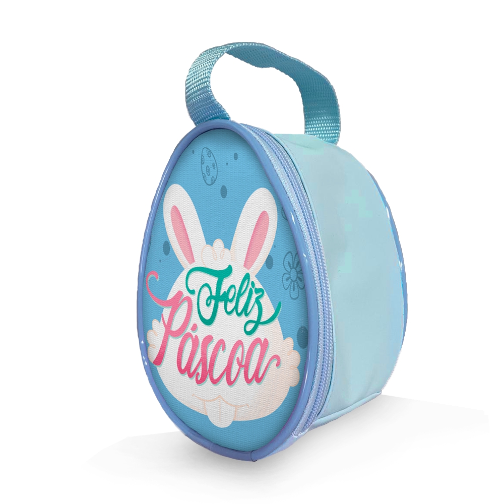 Bolsas Modelo Oval Tamanho P (Azul)