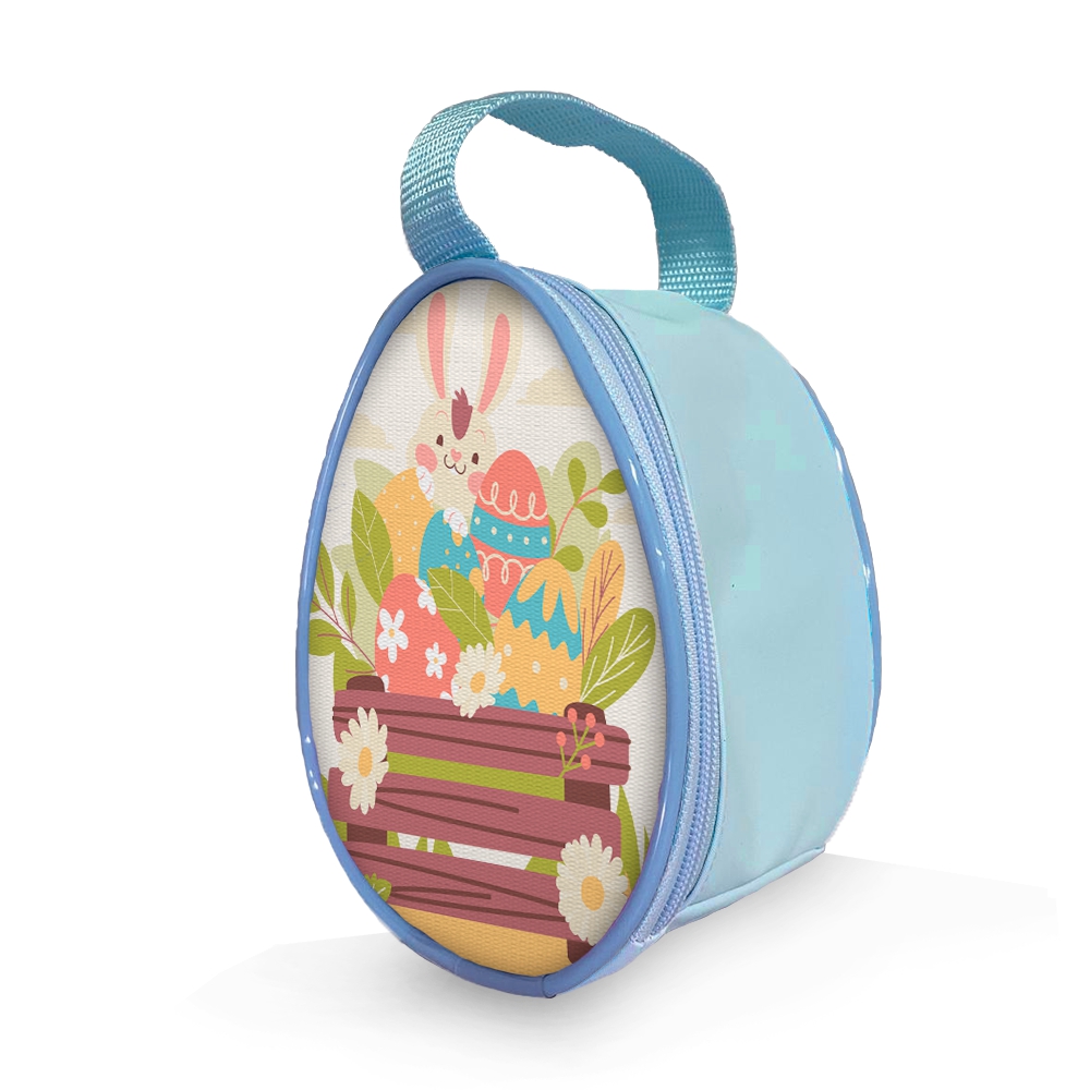 Bolsas Modelo Oval Tamanho P (Azul)