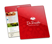 Delivery Cardápio Pvc 0,50mm Premium Branco (210x300mm)