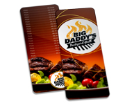 Delivery Cardápio Pvc 0,50mm Premium Branco (115x310mm)