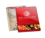 Delivery Cardápio Pvc 0,50mm Premium Branco (150x210mm)