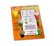 Delivery Cardápio Pvc 0,50mm Premium Branco (210x300mm)