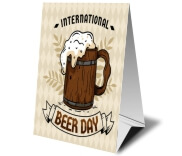 Display De Mesa Triângulo Pvc 0,50mm Premium Branco