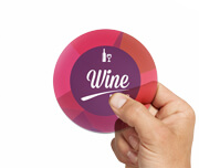 Etiquetas Corte Especial Vinil Transparente com Tinta Branca (45x51mm)