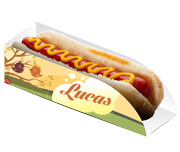 Produtos para Festa: Embalagem para Cachorro Quente Couchê 300g