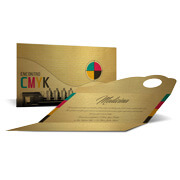 Convites Clássico Gold Master 300g Sem Verniz