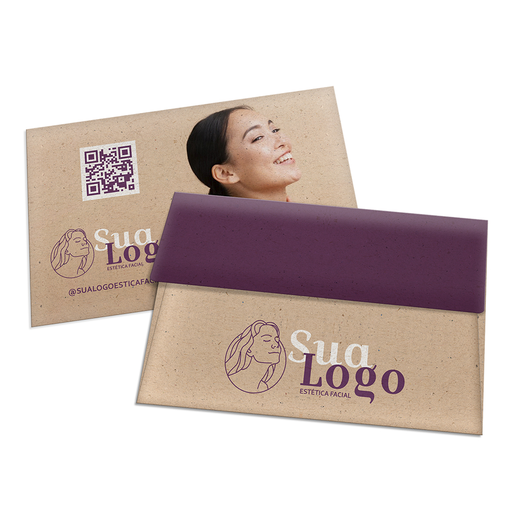 Envelopes Personalizados Comercial (167x105mm) Reciclato Digital 90g