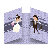 Convites Imperial Couchê 250g Laminação Fosca Frente e Verso