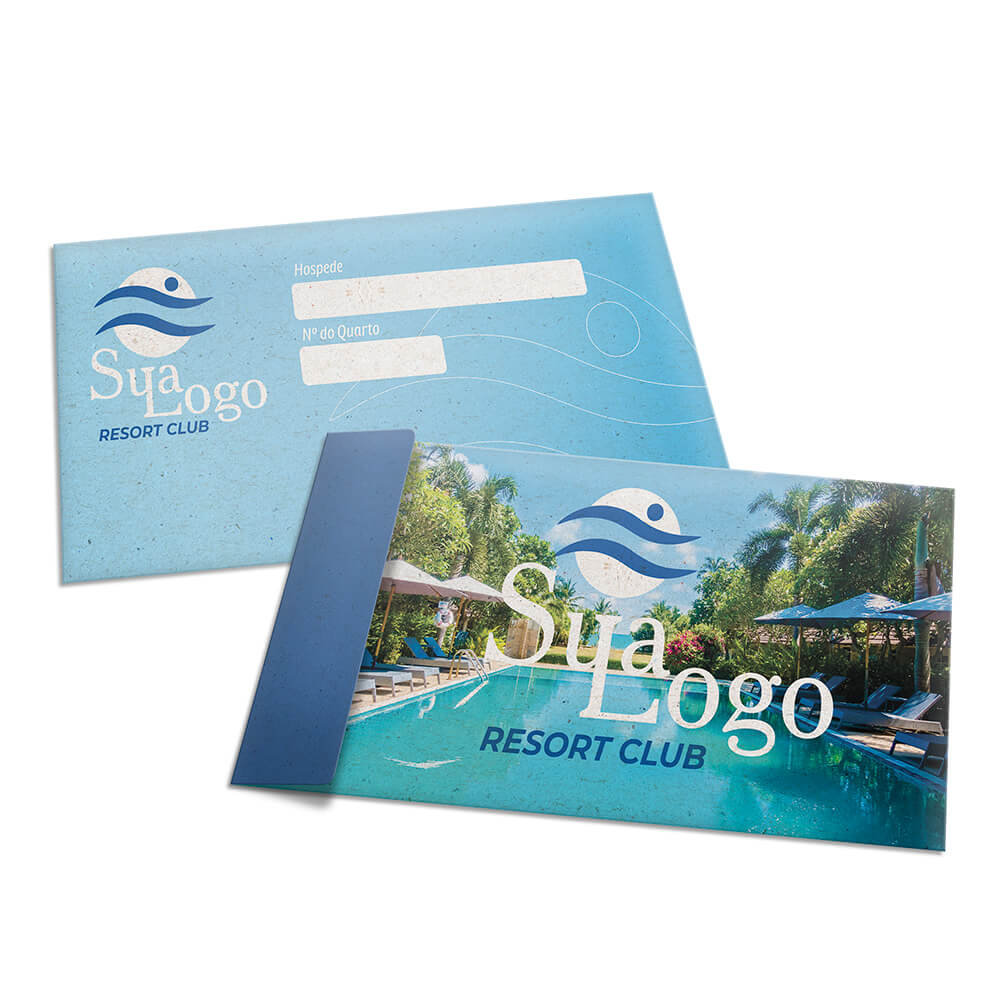 Envelopes Personalizados Aba Lateral (230x110mm) Reciclato Digital 90g