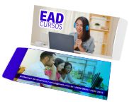 Envelopes Personalizados Aba Lateral (230x110mm) Apergaminhado 90g