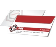 Envelopes Personalizados Carta (230x115mm) Apergaminhado 90g