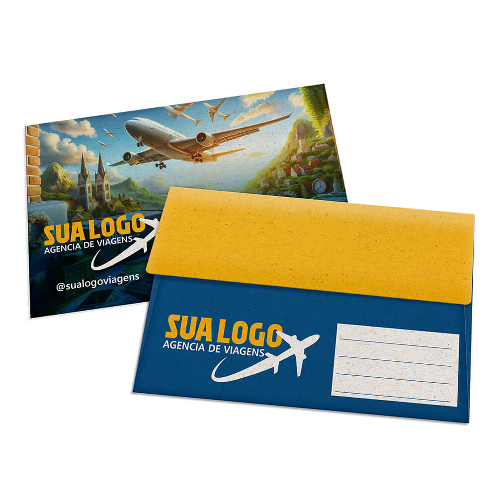 Envelopes Personalizados Comercial (167x105mm) Reciclato Digital 90g