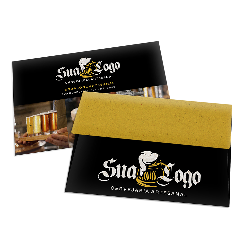Envelopes Personalizados Comercial (167x105mm) Reciclato Digital 90g