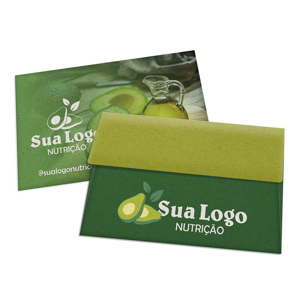 Envelopes Personalizados Comercial (167x105mm) Reciclato Digital 90g