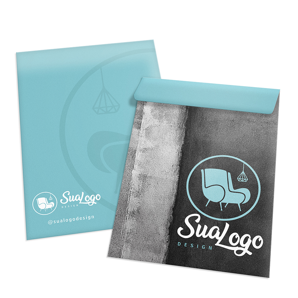 Envelopes Personalizados Meio Saco (200x280mm) Apergaminhado 90g