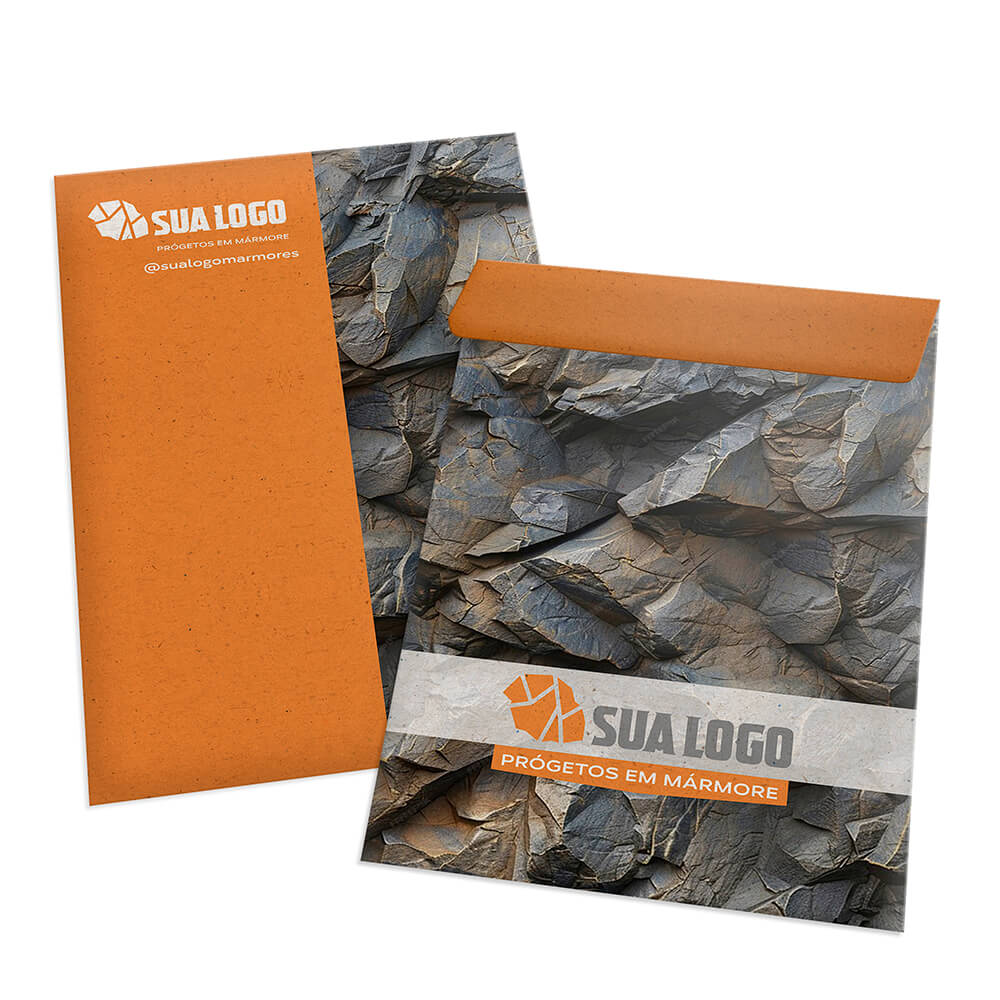 Envelopes Personalizados Reciclato 90g Meio Saco (200x280mm)