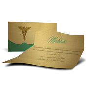 Convites Realeza Gold Master 300g Sem Verniz